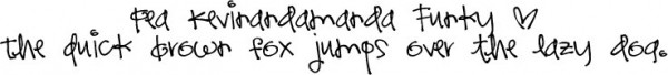 Free Handwriting Fonts â€” 600+ Free Fonts from Kevin & Amanda