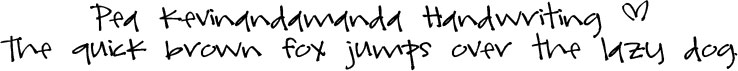 Free Handwriting Fonts â€” 600+ Free Fonts from Kevin & Amanda