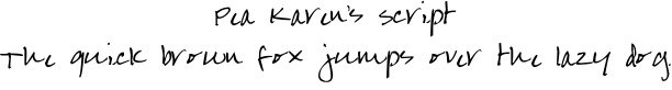 Free Handwriting Fonts â€” 600+ Free Fonts from Kevin & Amanda