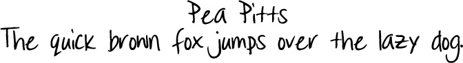 Click to Download Cute Free Handwriting Fonts